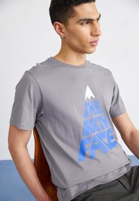 The North Face MOUNTAIN PLAY TEE - Triko s potiskem - smoked pearl