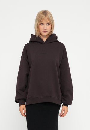 Mikina s kapucňou - burgundy