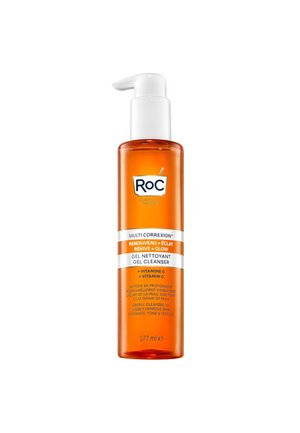 ROC MULTI CORREXION REVIVE + GLOW GEL CREAM CLEANSER 177ML EU - Gezichtsreiniger - orange