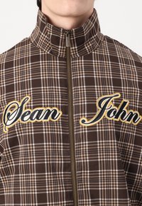 Sean John VINTAGE CHECK - Ελαφρύ μπουφάν - brown/beige