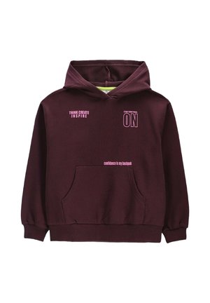 Coccodrillo, KAPUZENPULLOVER - Hoodie - dark red