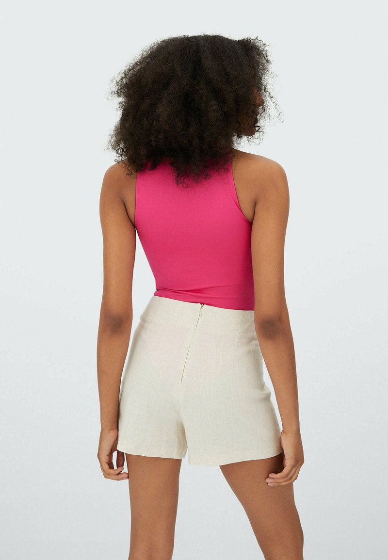 Damen T-Shirts | Stradivarius NECKHOLDER Top neon pink/neonpink - WX97826 Damen T-Shirts | Stradivarius NECKHOLDER Top neon pink/neonpink - WX97826
