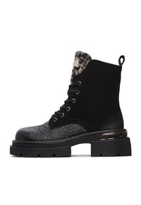 Botines con plataforma - black