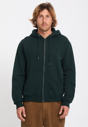 Volcom, HOODIE SINGLE STONE - Sweat zippé - scarab
