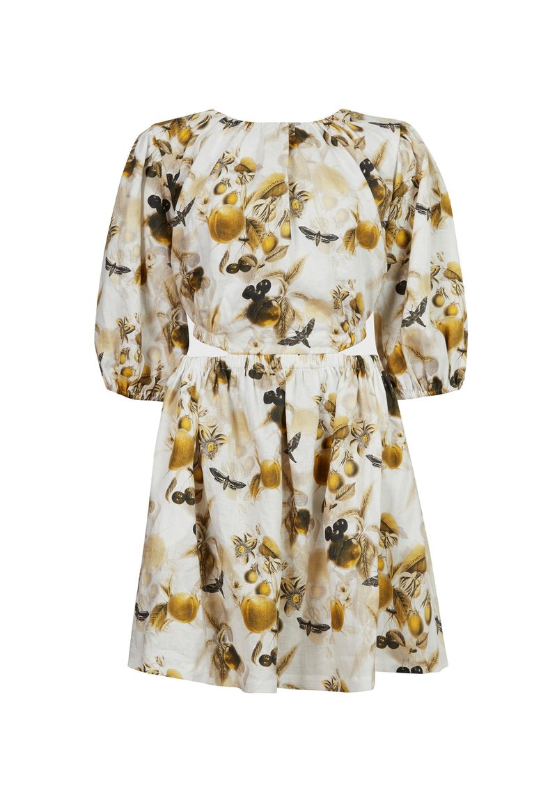 AllSaints Jurk geel AllSaints Jurk geel