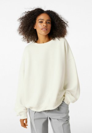 OVERSIZE - Sweatshirt - white