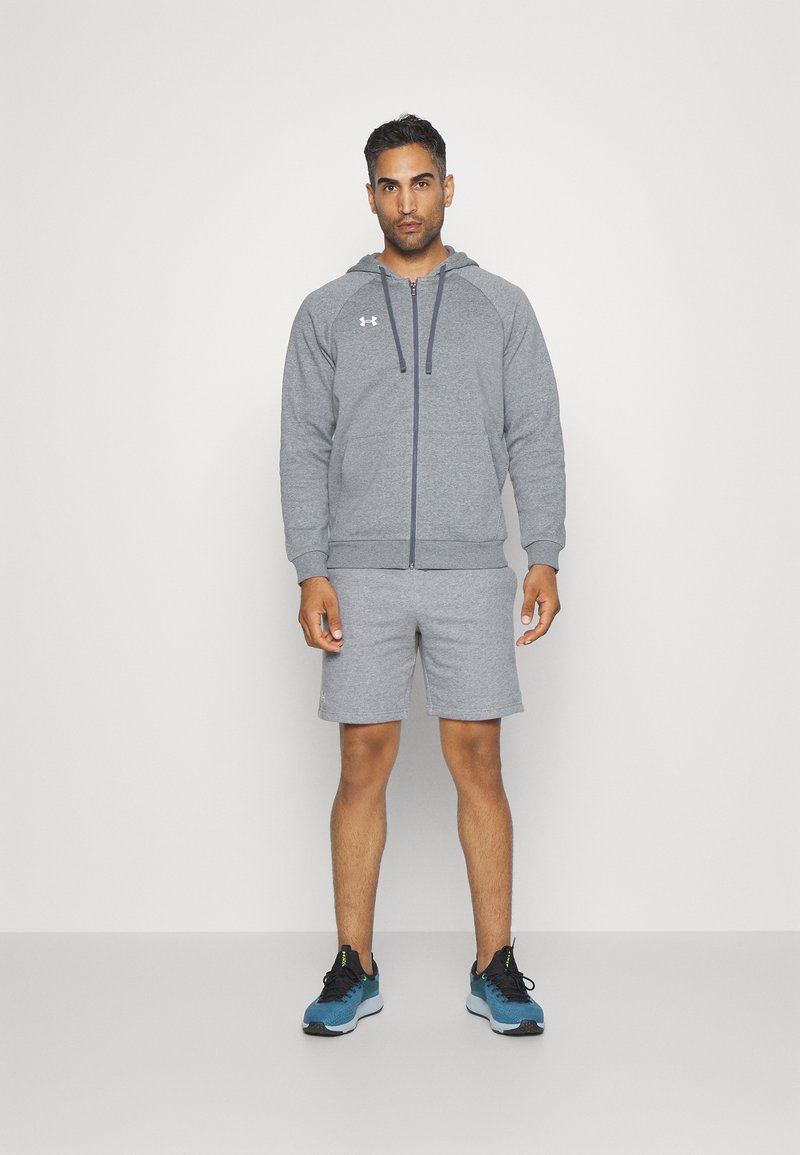 Under Armour RIVAL FLEECE Sports shorts castlerock light