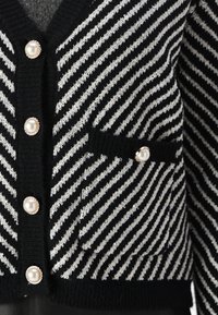 YAS YASCHARLA - Kardiganas - black patternstar white