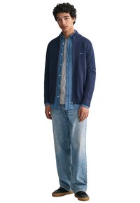 GANT Strickjacke - marine melange