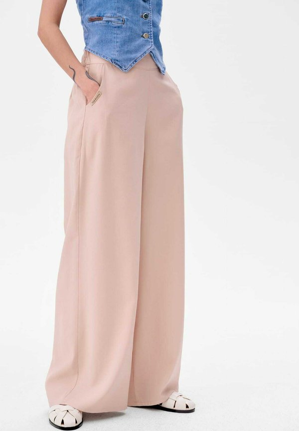 NEZI - Stoffhose - beige