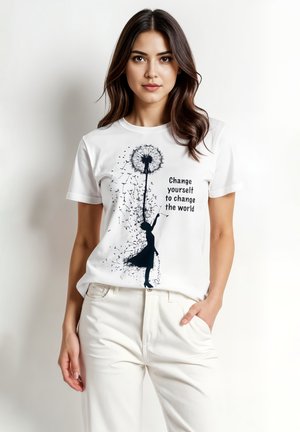 T-shirt print - positive dreamer