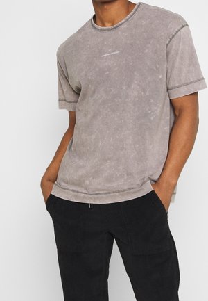 Print T-shirt - grey