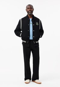 Lacoste BRODÉ FABRIQUÉ EN FRANCE - T-shirt imprimé - bleu