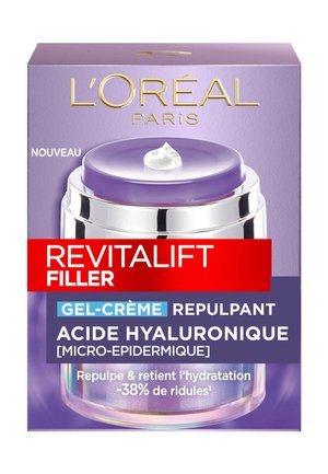 GEL-CRÈME REPULPANT ACIDE HYALURONIQUE, CÉRAMIDES, NIACINAMIDE & - Soin de jour