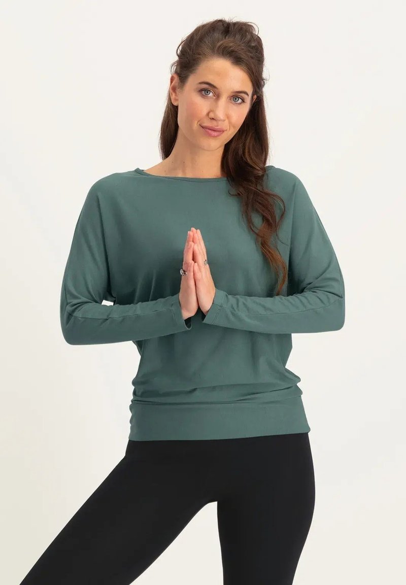 Urban Goddess YOGA BUDHI - Langarmshirt - forest