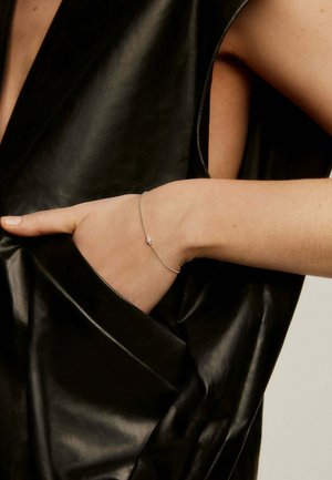 Aristocrazy, ESLABONES ROLO DE CON DIAMANTE - Pulsera - silver-coloured