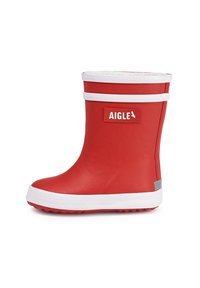 Aigle BABY FLAC FUR - Bottes en caoutchouc - red