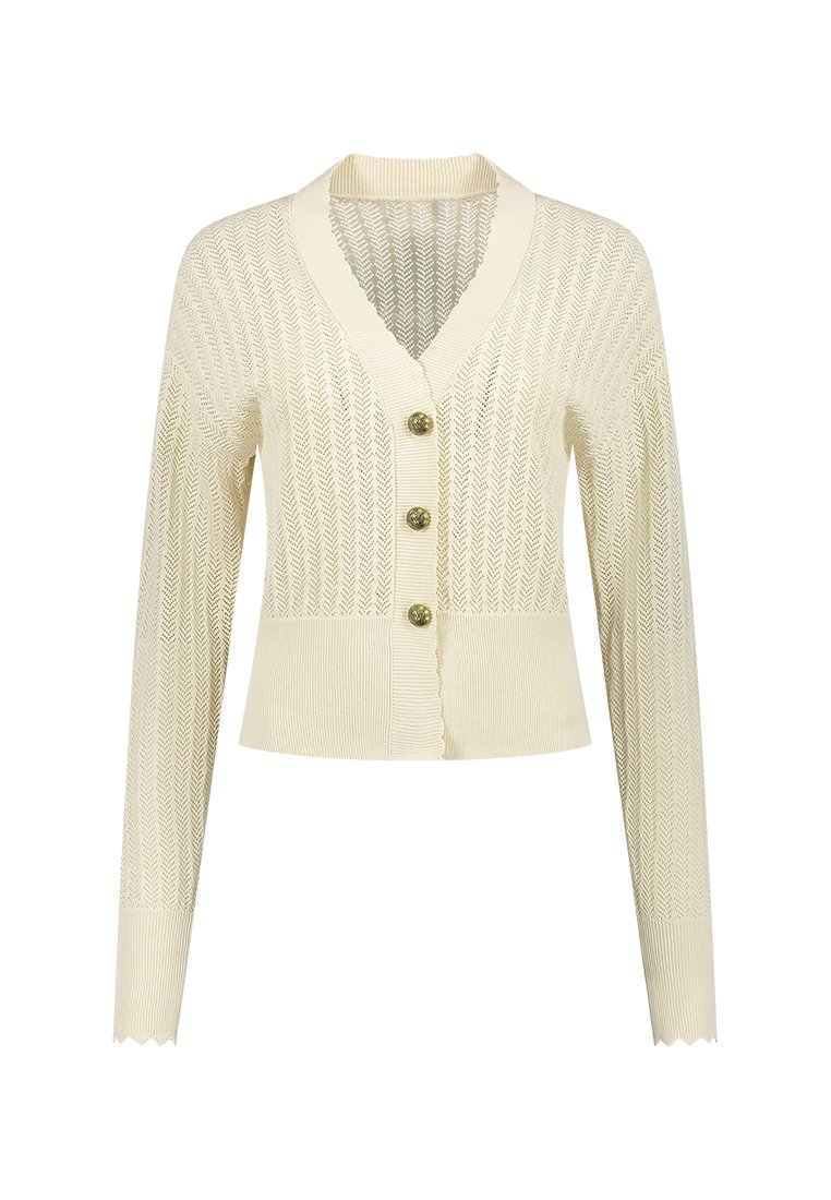 NIKKIE Vest crème NIKKIE Vest crème