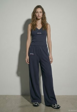 HYPEDROP, TANKTOP HDJOY V-NECK - Top - navy blazer