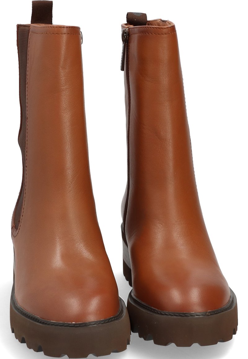 Carmela TEXAS - Botines con plataforma - marrón -
