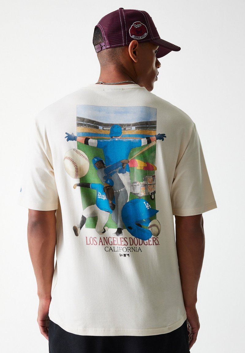 T-shirt Graphique Homme New Era 2XL - Blanc, 100% Coton - Occasion Bon état (col Légèrement Détendu)