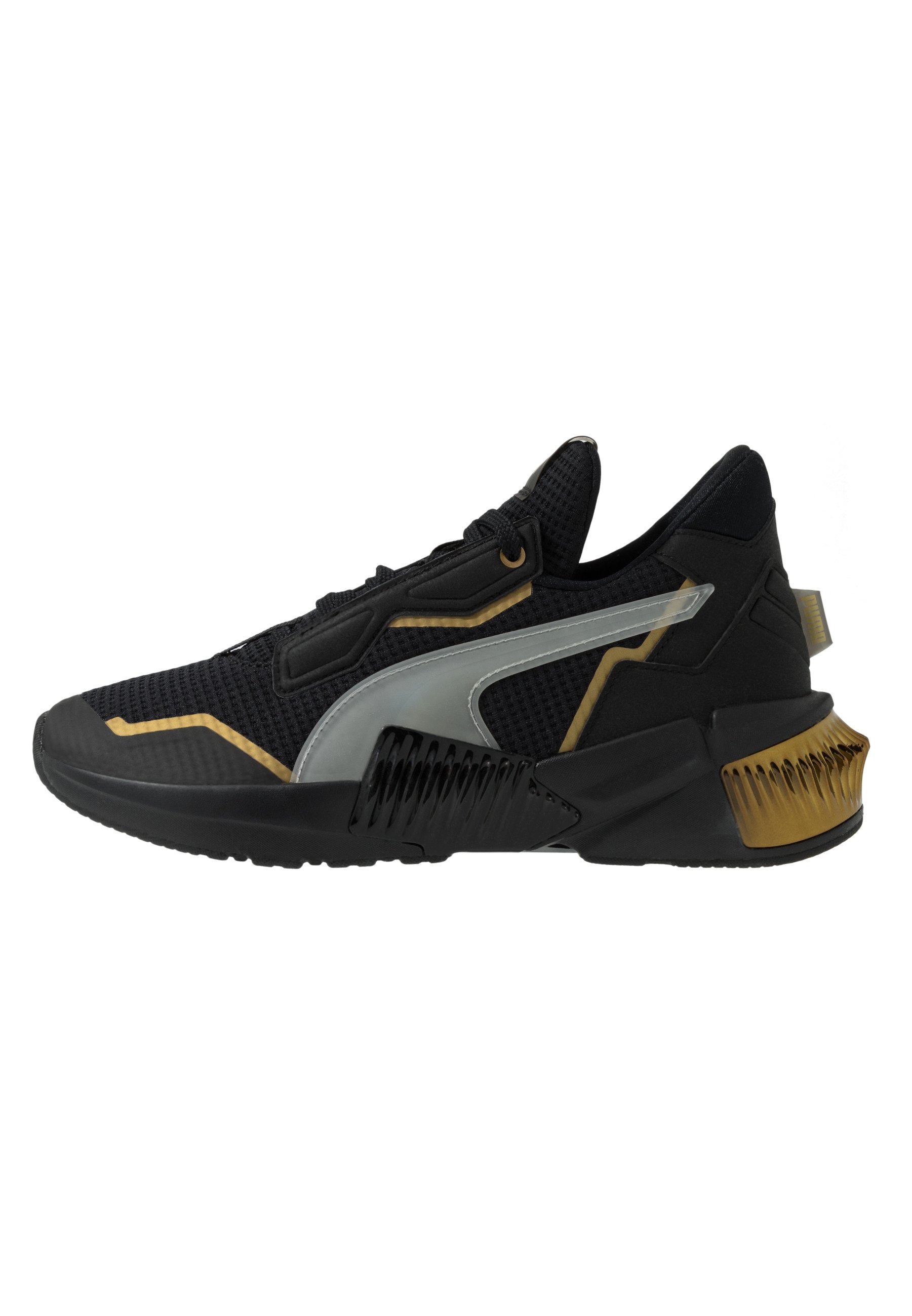 Puma provoke xt black and gold Clearance