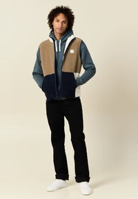 BONOBO Jeans ÄRMELLOSE  MIT REISSVERSCHLUSS - Smanicato - marron