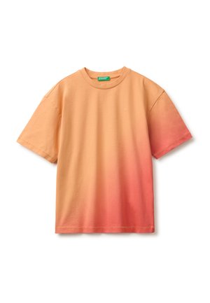 United Colors of Benetton, OVERSIZE, czerwony