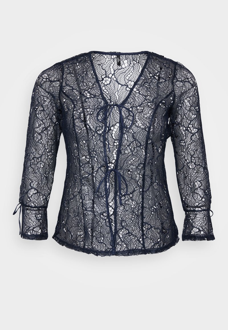 Vero Moda Curve Blouse donkerblauw Vero Moda Curve Blouse donkerblauw