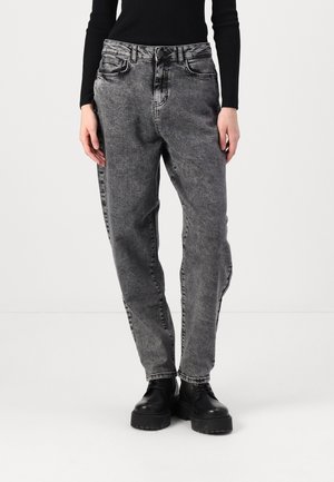 NMRHODA MOM FIT JEAN AZ406BL - Relaxed fit jeans - dark grey denim