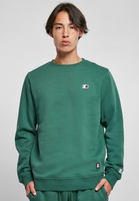 Starter ESSENTIAL CREWNECK - Sweatshirt - darkfreshgreen