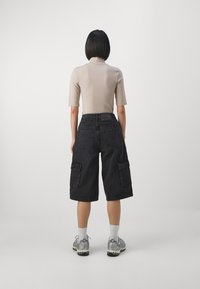 adidas Originals CAPRI - Džinsiniai šortai - black