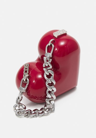 GCDS HEART BAG - Torbica - red heart