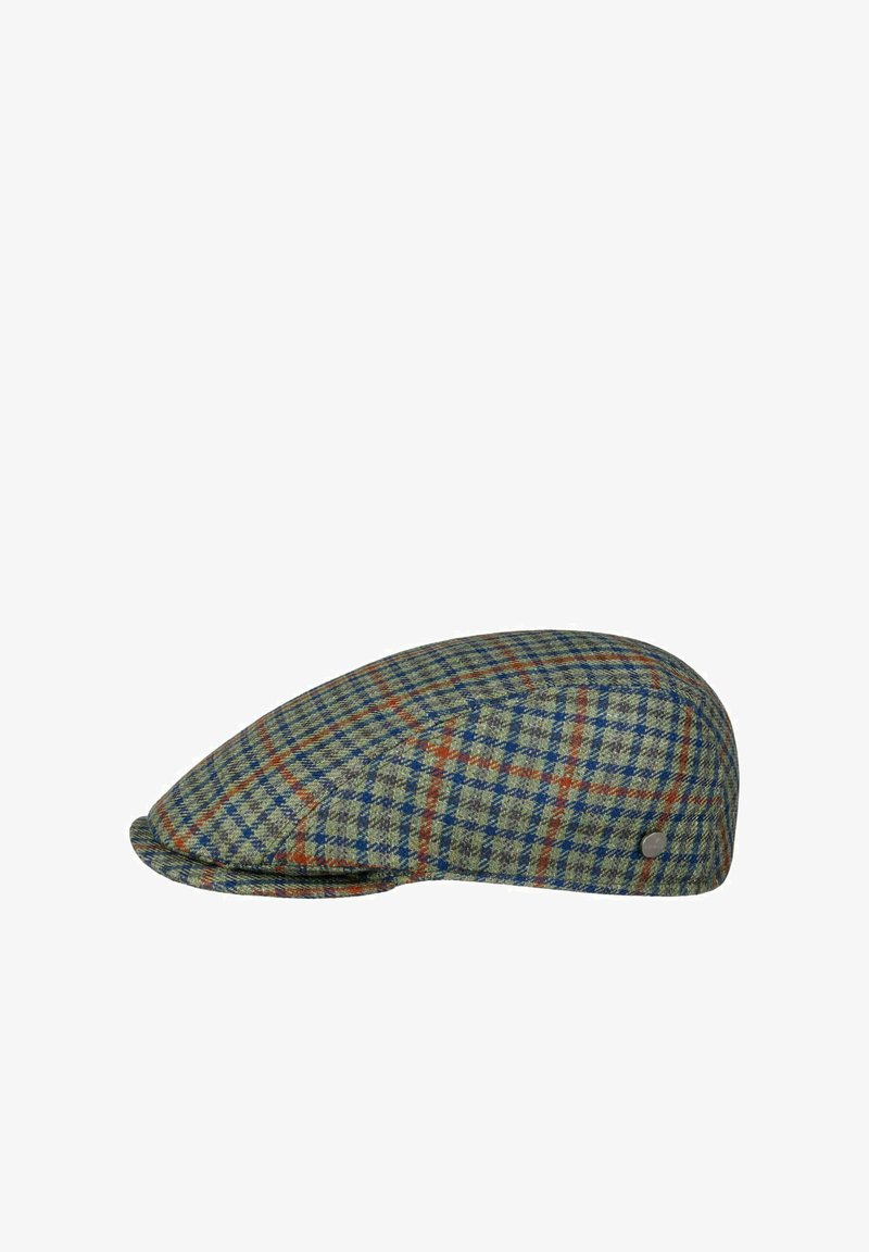 Lierys CLASSIC CHECK FLAT - Beanie - grün