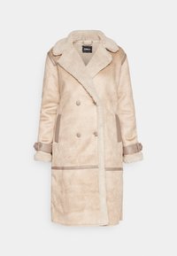 ONLY ONLYLVA BONDED COAT - Klasisks mētelis - humus