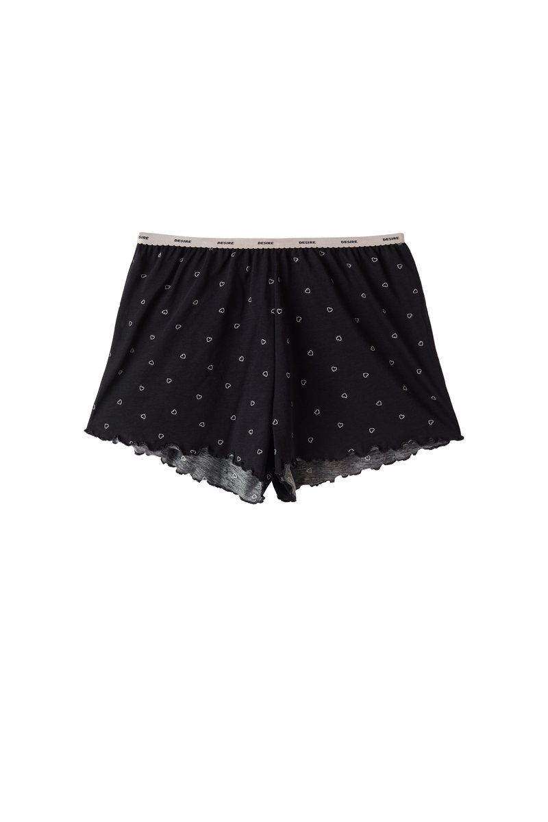 Damen Nachthemden | Tezenis MIT MUSCHELSAUM Nachtwäsche Hose 809u black desire print/schwarz - TV18118 Damen Nachthemden | Tezenis MIT MUSCHELSAUM Nachtwäsche Hose 809u black desire print/schwarz - TV18118