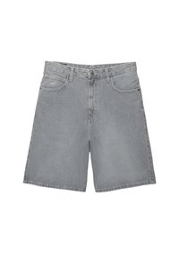 LOOSE BAGGY- BERMUDA  - Denimové šortky - dark grey