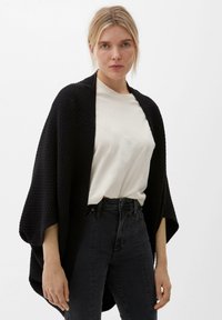 s.Oliver PONCHO - Poncho - schwarz