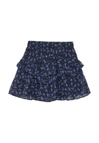 Creamie FLOWER DOBBY - A-linjekjol - bel air blue