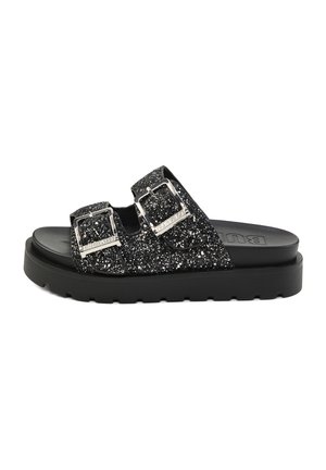 Buffalo, RAYA ARI GLAM - Muiltjes - black silver
