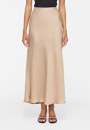 VILA, Maxi VISAHRA High waist - Maksiseelik - cement