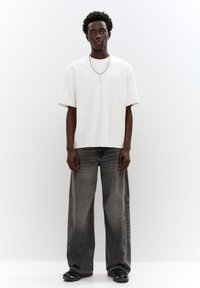 PULL&BEAR - PALAZZO - Jeans Relaxed Fit - dark grey Thumbnail-Bild 1