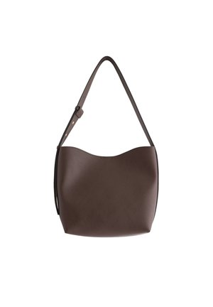 LARGE  - Shopping bag - dark brown