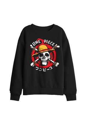 NETFLIX, ONE PIECE DEVIL FRUIT SKULL UNISEX - Sweatshirt - black