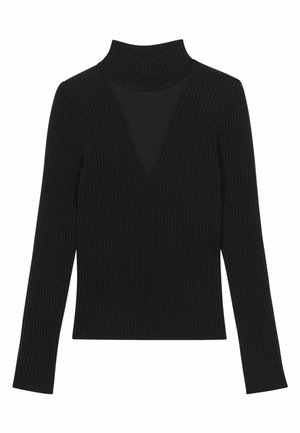 Reiss Striktrøje - black