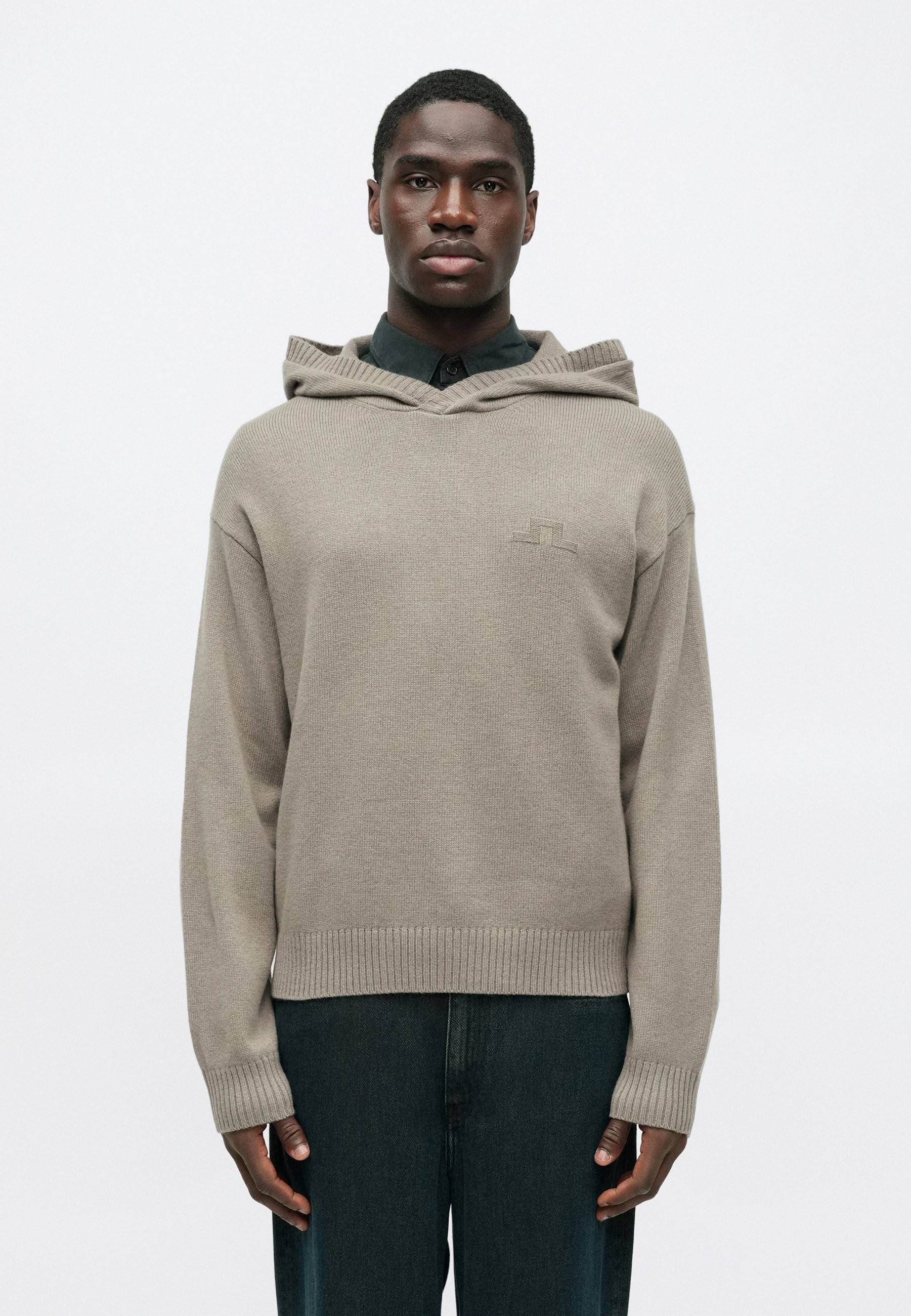 J.LINDEBERG EDWARD HOODIE - Hoodie - taupe - Zalando.ie