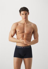 Tommy Hilfiger TRUNK 3 PACK - Calzoncillos - grey/white/desert sky