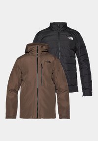 TABLE TRICLIMATE THREE IN ONE JACKET - Outdoor jacket - smokey brown/black