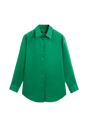 Massimo Dutti, Chemisier - mottled dark green