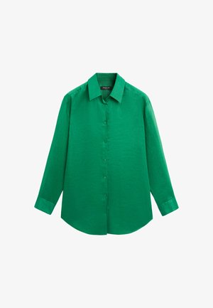 Massimo Dutti, Chemisier - mottled dark green